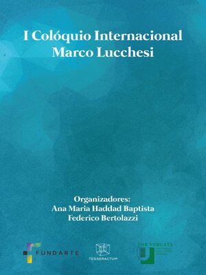 cover image of I Colóquio Internacional Marco Lucchesi
